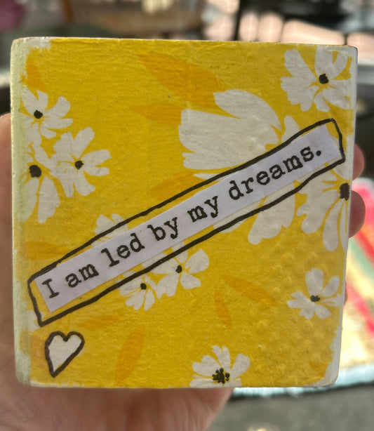 I Am Led By My Dreams