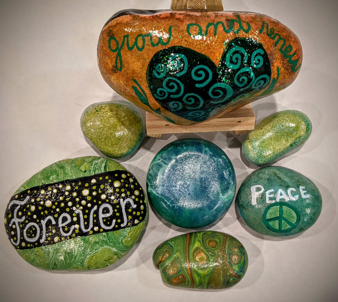 Painted Rocks: A Therapeutic and Artistic Journey – Pam's Den of ...