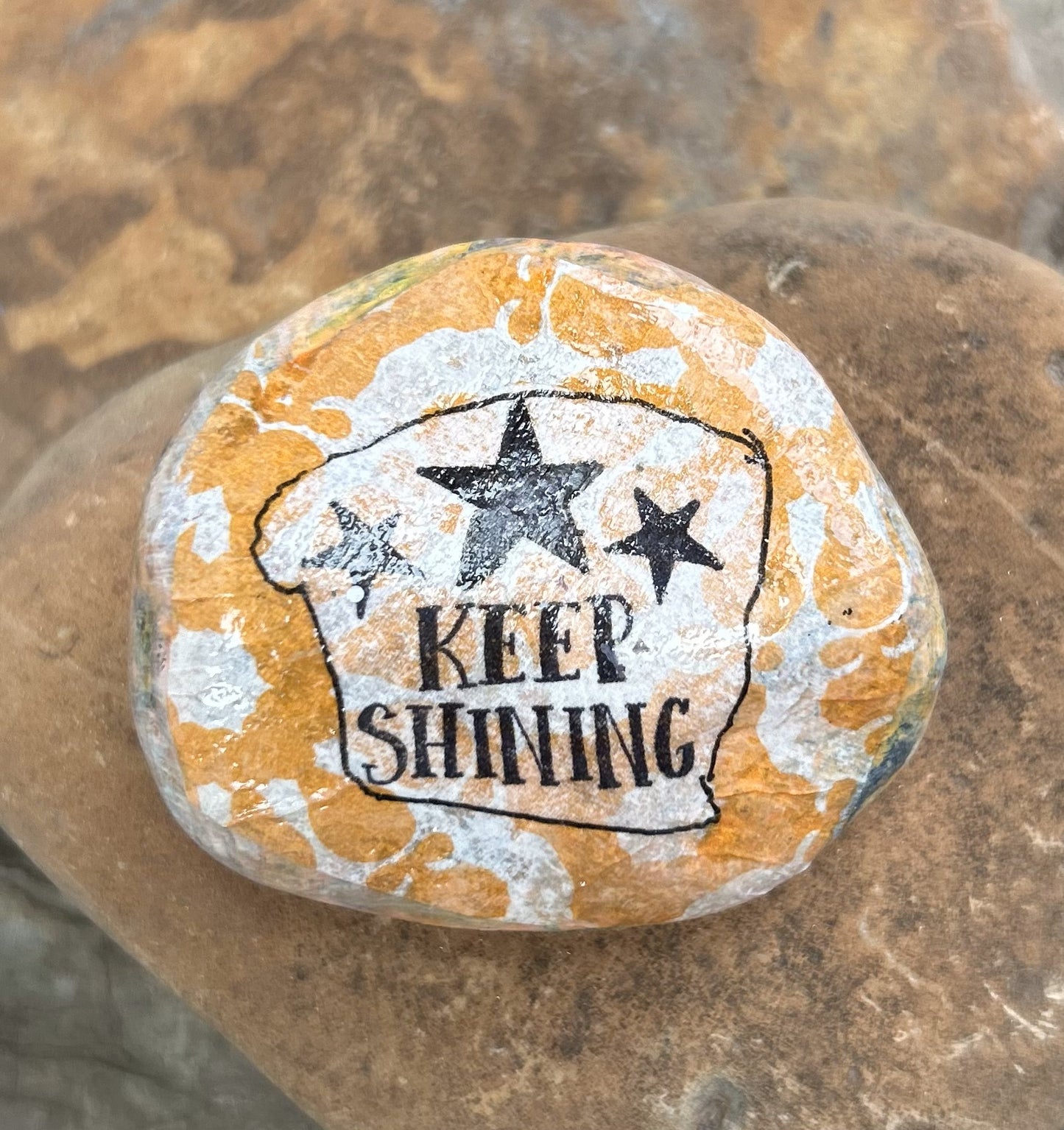 Inspirational Rock.Keep Shining #1